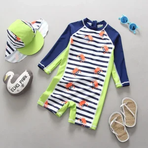 combinaison anti uv bébé crabe
