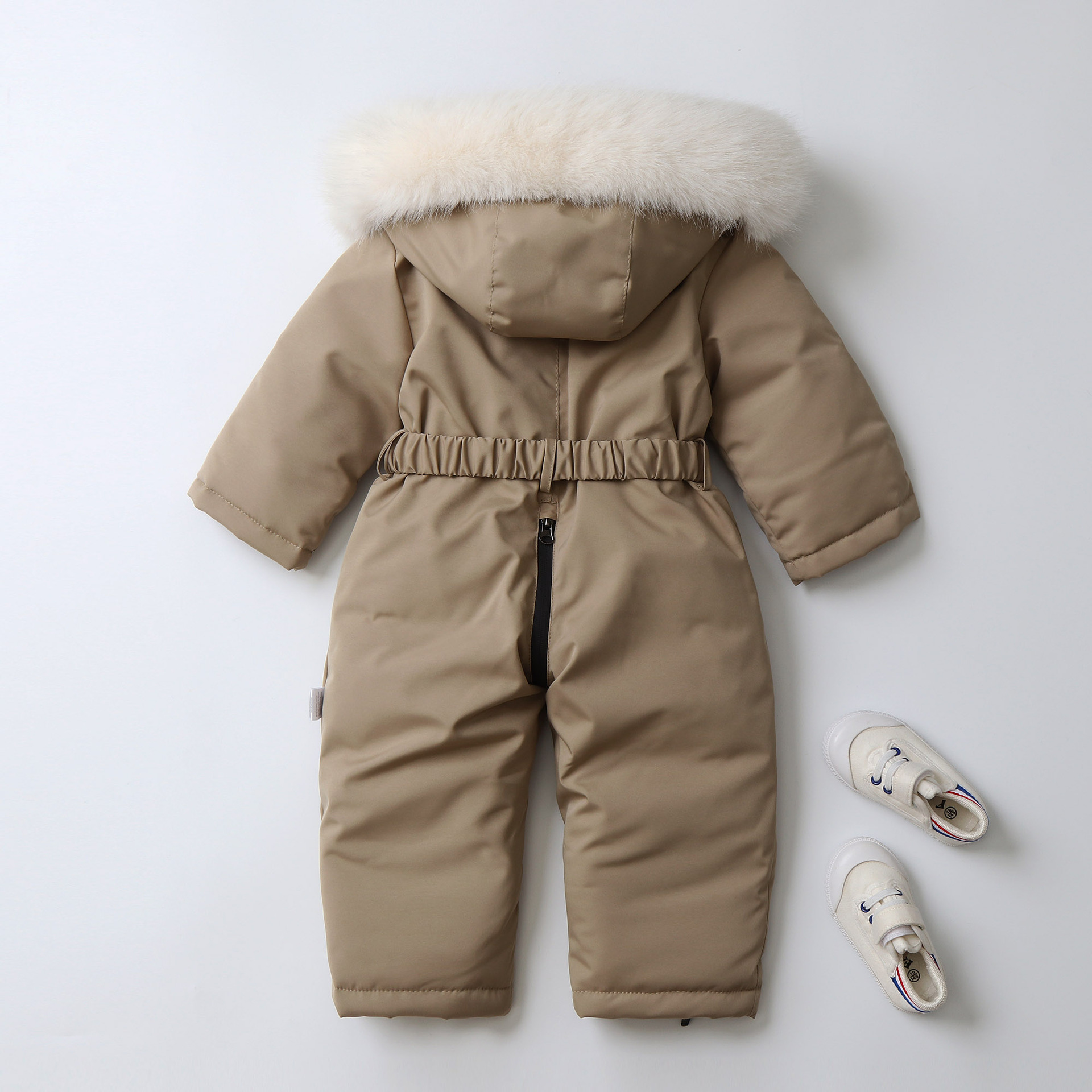 combinaison d'hiver bébé marron