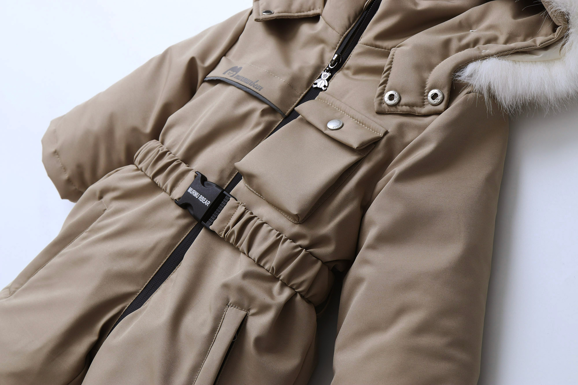 tenue de ski pour nourrisson marron