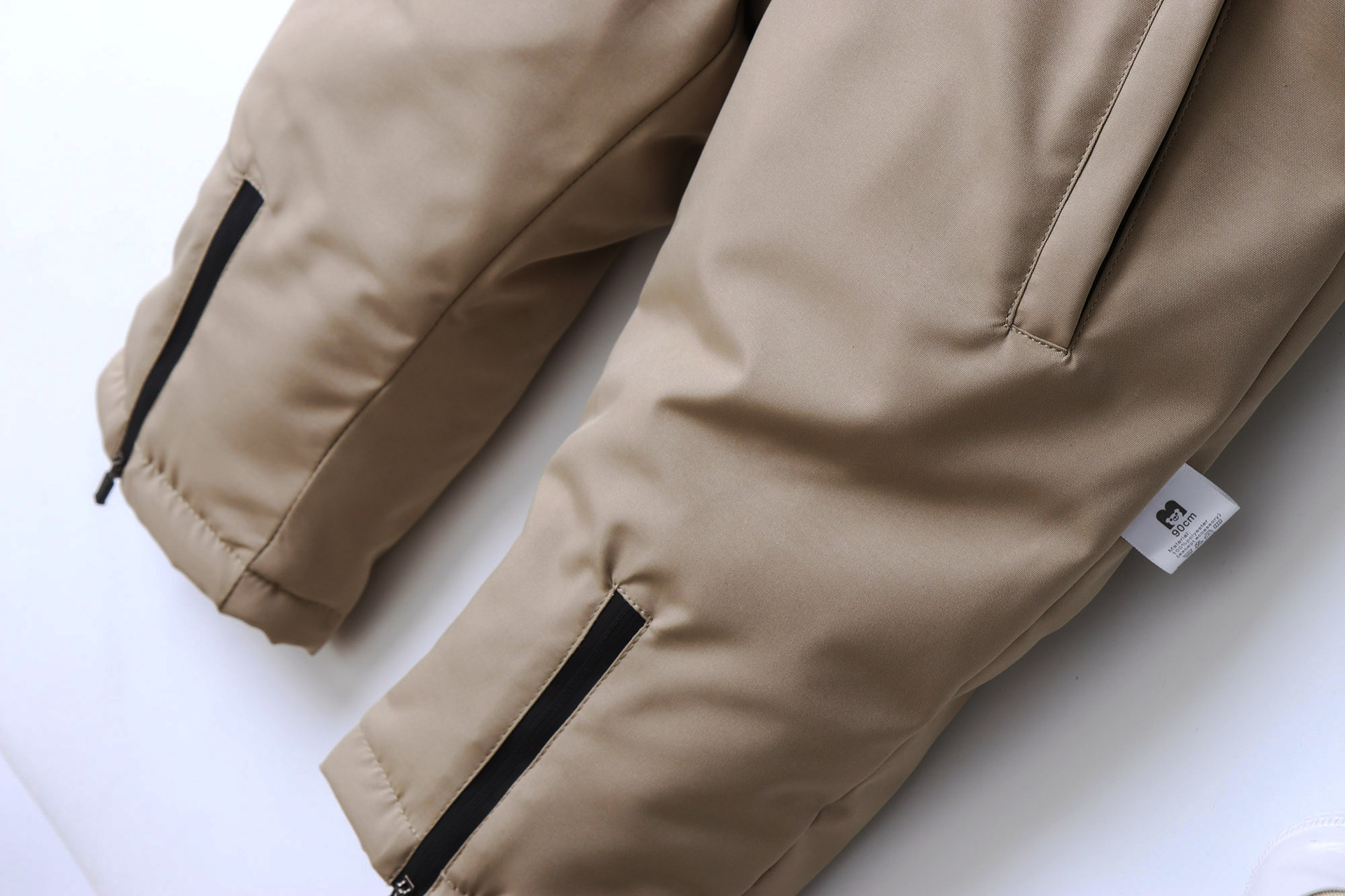 habit de ski bébé marron