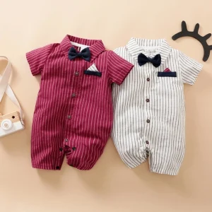 combinaison bébé noeud papillon