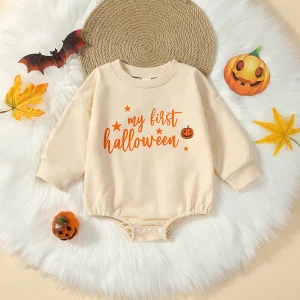 combinaison bébé beige My First Halloween