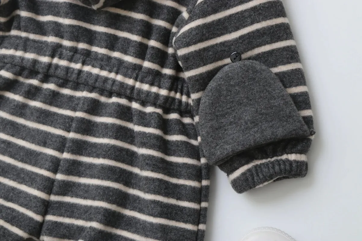 look d'hiver bébé combinaison honey