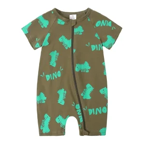 combinaison pyjama bébé dino