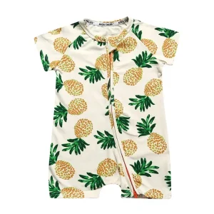 combinaison pyjama bébé ananas