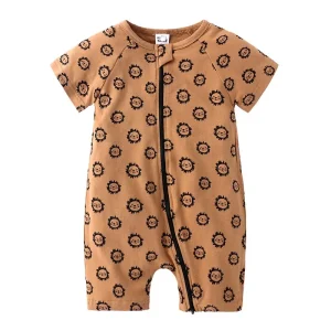combinaison pyjama bébé petit lion