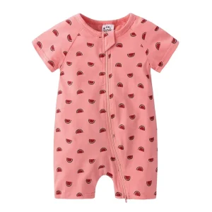 combinaison pyjama bébé pastèque