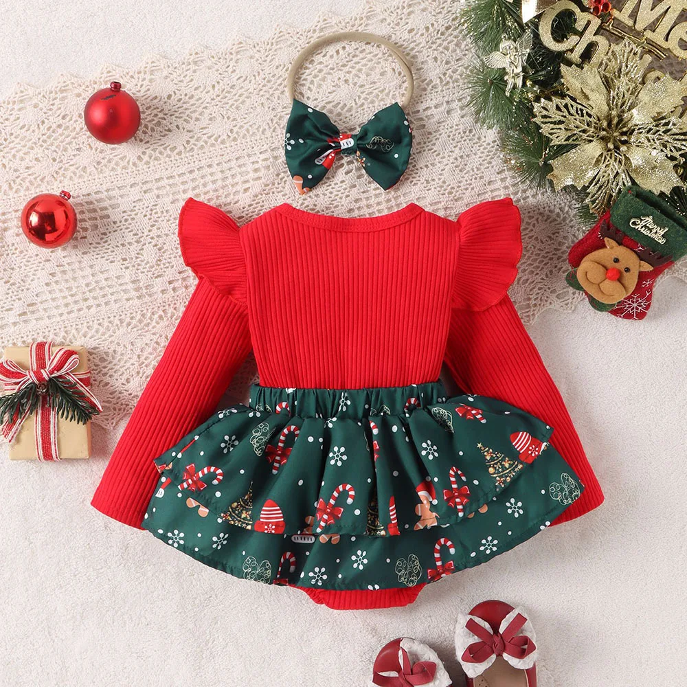 robe bébé festive Noël