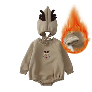 combinaison bébé elan de Noel