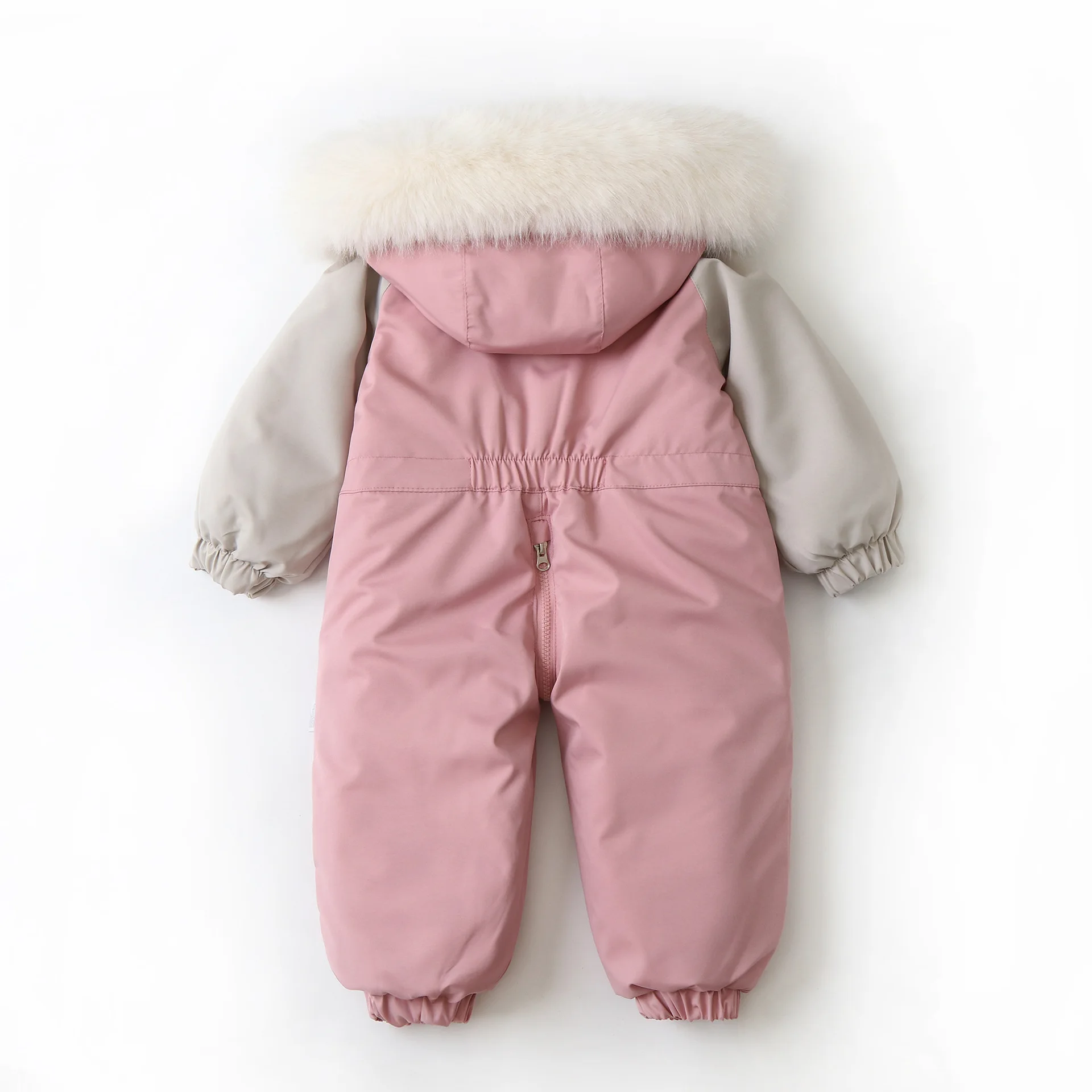 vêtement de ski pour bébé fille en tissu imperméable