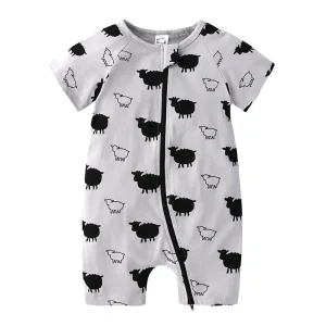 combinaison pyjama bébé mouton