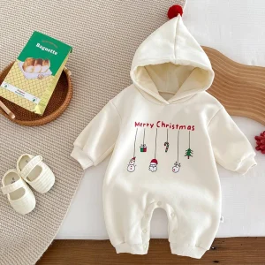 combinaison hiver bébé blanche