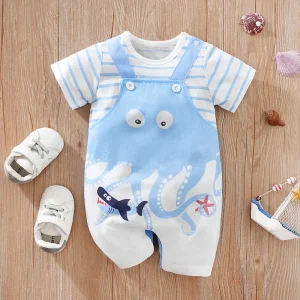 combinaison bébé Octopus
