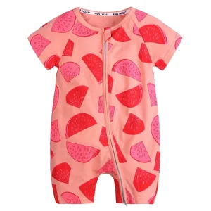 combinaison pyjama bébé fruit