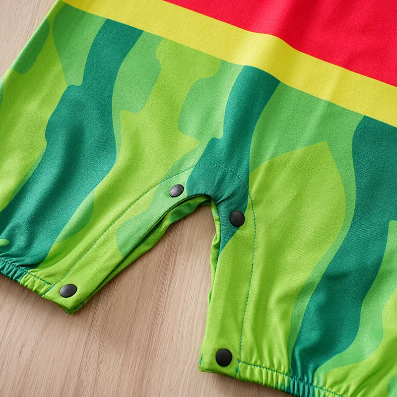 vêtement bebe en coton pastèque