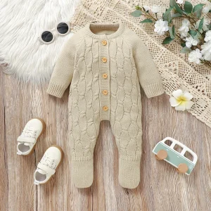 combinaison tricot bébé bonhomme